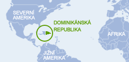 Kde leží Dominikánská republika